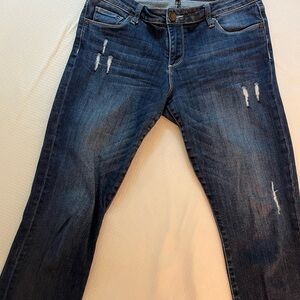 Kut from the Kloth. Reese ankle straight leg.